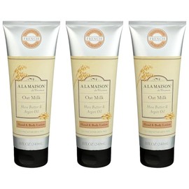 A LA MAISON Oatmilk Body Lotion 8 oz, 3 Pack