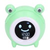 Kids Alarm Clock Cartoon Animal Shaped Gentle Music Night Light