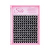 SULV DIY False Lash Extension Clusters D Curl 144 Pcs