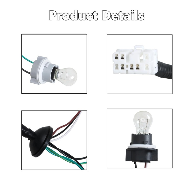 Tail Light Lamp Wiring Compatible with Jeep Cherokee XJ 1997-2001