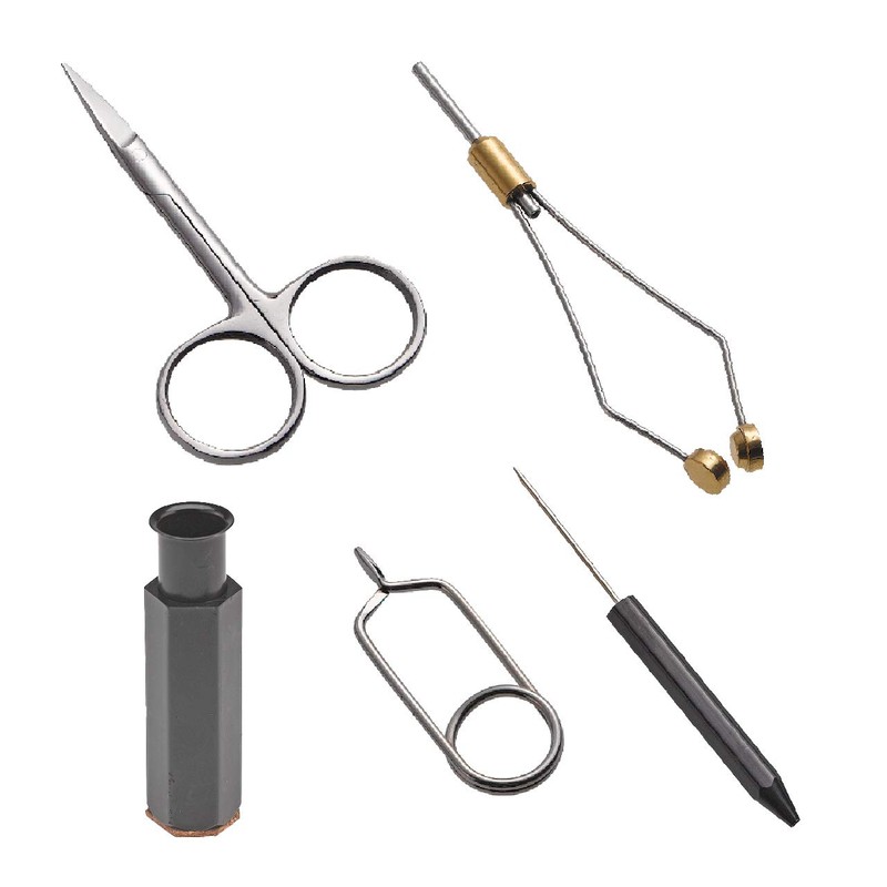 TIEMCO 8326 Sunrise Non Skid Hackle Pliers