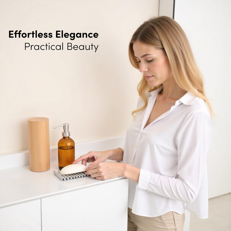 Soporte para jabón para barra de ducha