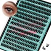 Lash Clusters 280Pcs 50D Eyelashes Cluster D Curl Individual Wispy