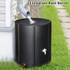 Collapsible Rain Barrel, 132 Gallon Portable Rainwater Collection System, Water