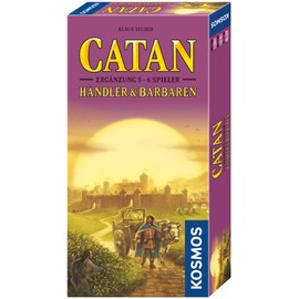 KOSMOS 693404 Catan Händler und Barbaren, Expansion Pack for 5-6 Players, Strategy Game [German Language Version]