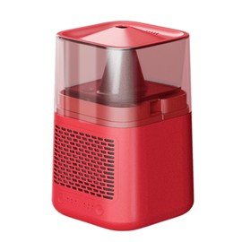 Two-in-one heating humidifier,heater&humidifier,Portable space heater for indoor use,mini heater,air humidifiers for Bedroom, Office and Indoor Use red