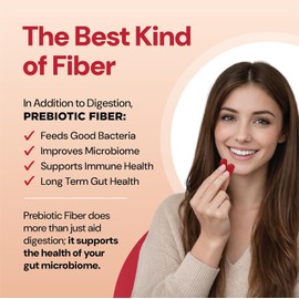 Yum-Vs - Prebiotic Fiber Gummies for Adults & Kids - 5g Digestive Aid Gummy Fiber Supplement - Keto Friendly Prebiotic Daily Fiber Supplement for Women & Men - No Sugar Added Dietary Fiber (90 Count)
