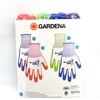 Gardena One Size Gardening Gloves, Latex Coating on a Polyester