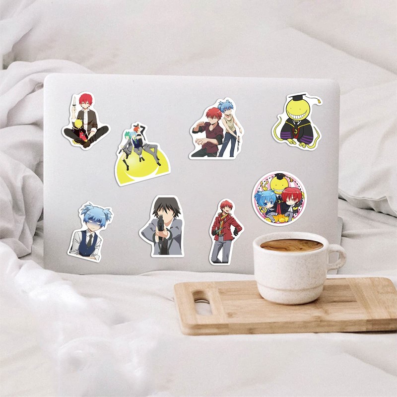 50 pieces for assassination classroom sticker set anime for assassination