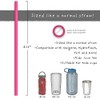 Silicone Straws - Slender Size BPA Free Non-Rubber Silicon Reusable