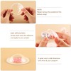 27pcs/set10pcs3D dimensional shaker domes with 17pcs/set rectangular metal stencils transparent