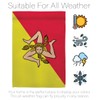 Breeze Decor HS108181-BO Sicily Flags of The World Nationality Impressions