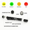 kemaily Handheld Pen Flashlight 150 Lumens Lamp Clip Mini Pen