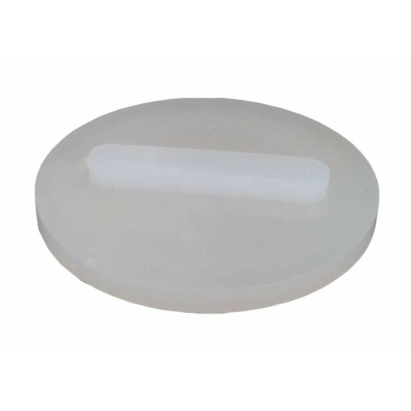 ICON 12480 Spin Fitting, Patch, 1.4" Pilot 1.9" OD, White