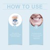 2 Pairs of Temporary Dentures, Fake Teeth, False Teeth Veneers,