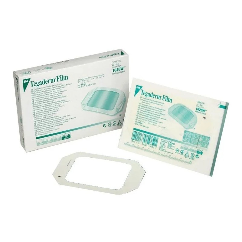 Tegaderm Film 3m 1626w 10x12 Cm Caja 1x50 Parches