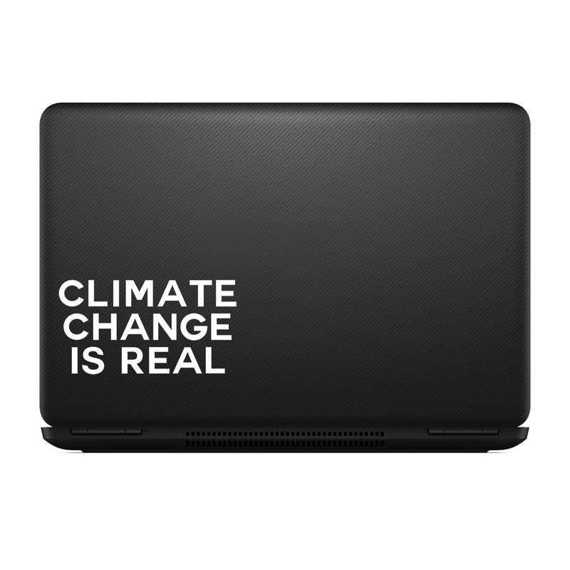 Bargain Max Decals Climate Change is Real Sticker Decal Notebook