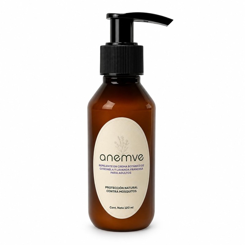 Crema Repelente de Mosquitos 120ml - Citronela y Lavanda -