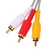 RUITROLIKER 6ft AV Cable Audio Video RCA Composite Cable for