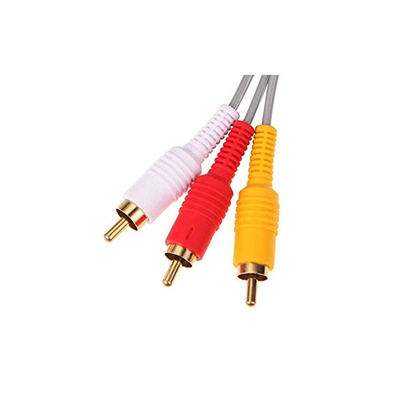 RUITROLIKER 6ft AV Cable Audio Video RCA Composite Cable for