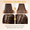 AOPEIBOTO Turmeric Hair Shampoo Soap, Ginger Hair Regrowth Shampoo Bar