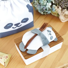 Toyo Case LHB-B-04 Big Panda Lunch Cooler Belt with Ice Pack Size (W x D x H): Approx. 3.7 x 1.0 x 5.5 inches (9.5 x 2.5 x 14 cm)