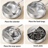 Serlife Soup Spoon Tray, Cooking Spoon Rest 304 SUS Spoon