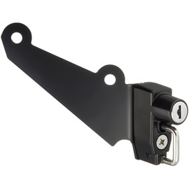 Kijima 303-1520 Motorcycle Parts Helmet Lock Holder, Steel, Anti-Theft, Ninja1000 ('10-'16)/Z1000 ('10-'13) Ninja, Left Side Use, Black