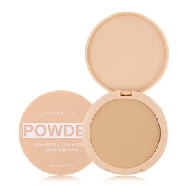 Pressed Matte Face Powder Makeup & Setting Powder for Poreless Wrinkle Blurring Contour Concealer Finishing,Lightweight,High Coverage,Shine Control (Warm Beige-Matte-05, 1.71OZ(Pack of 1))