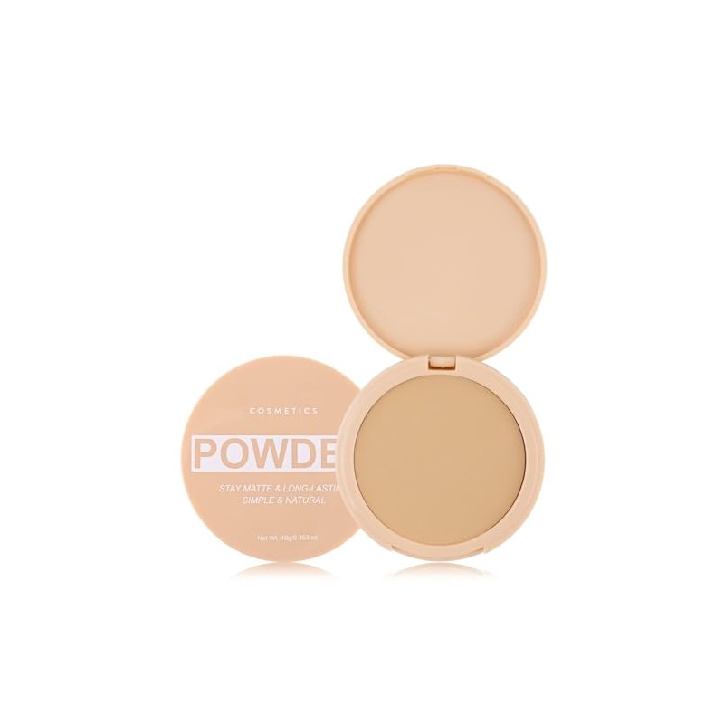 Pressed Matte Face Powder Makeup & Setting Powder for Poreless