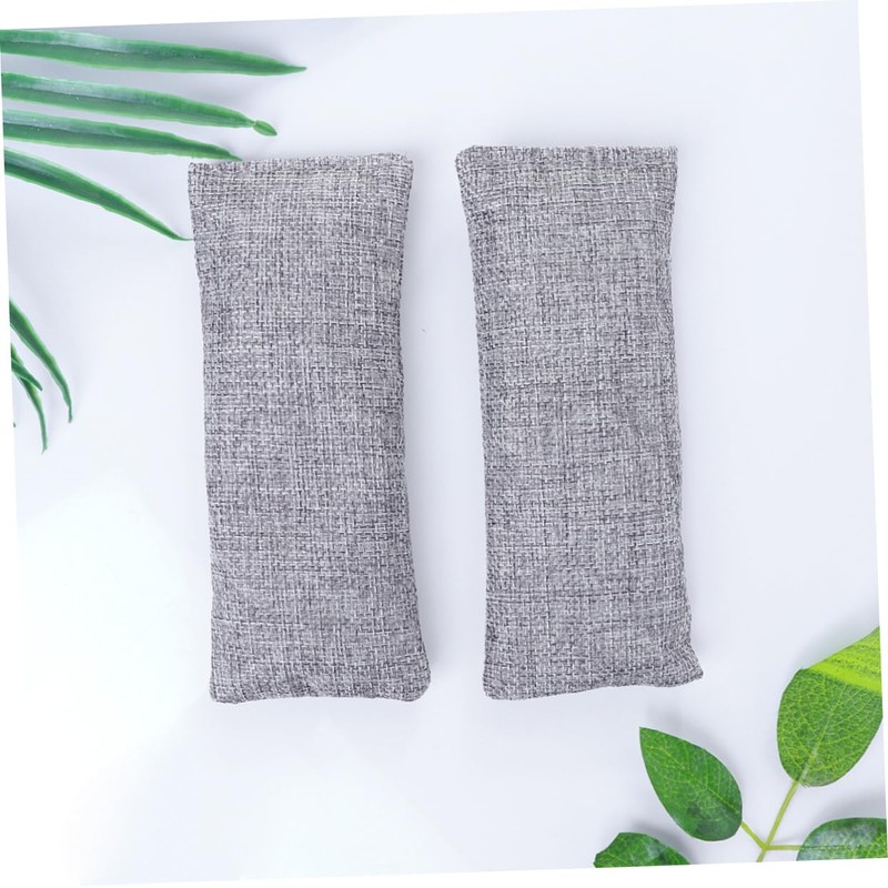 Mobestech 10 Pack 100g Bamboo Charcoal Odor Absorber Set Grey