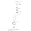 TOTO horizontal faucet (hose connection type, coupling, water conservation, shared