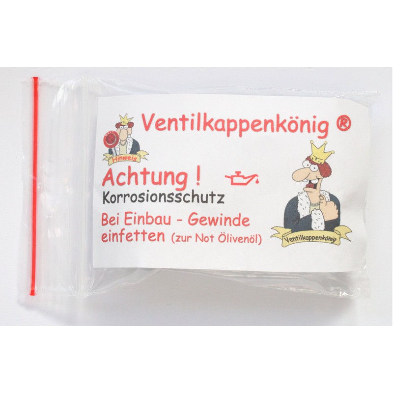 4 x Valve Caps Cube Black Dice Valve Cap Vwüsch