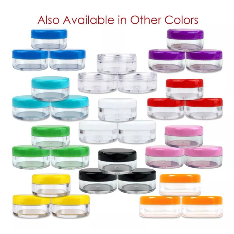 Brand: Beauticom Contenedor Envase Vacio Balsamo 50 Piezas 5gr Transparente