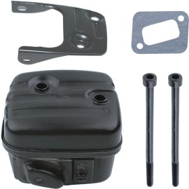 Adefol Chainsaw Exhuast Muffler kit for Husqvarna 340 345 346XP 351 353 with ...