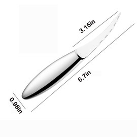 Shrimp Deveining tool Shrimp Deveiner Tool Stainless Steel Seamless Peeler and Efficient Shrimp Peeler Cleaner Knife