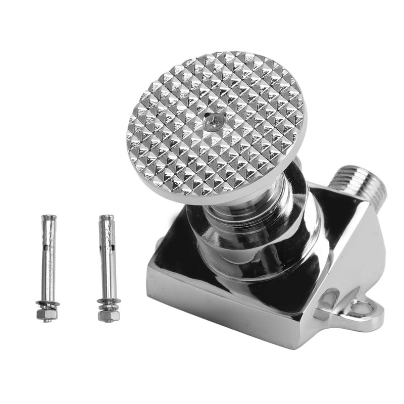 Floor Mount Pedal Valve Stainless Steel Water Saving Foot Pedal