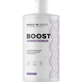 Boost Biotin Conditioner for Thinning Hair - Sulfate Free Biotin and Collagen Conditioner for Women & Men with Moisturizing and Volumizing Castor and Rosemary Oil for Fine Weak & Dull Hair (16 Fl Oz)