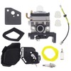 Hutdkte 531008681 Carburetor for Husqvarna 224 L 324 HDA 55X