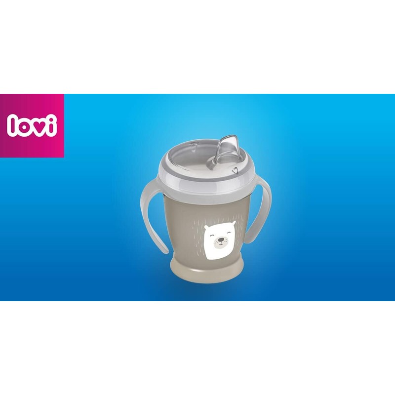 LOVI Leak-proof learning cup, 6+ months, 250 ml, does not