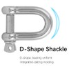 DShape Shackle Stainless Steel DRing Shackle for Outdoor Chains Wirerope