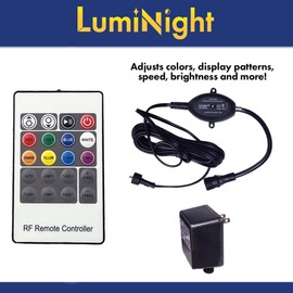 HALF OFF PONDS LumiNight Pond and Landscape Lighting - 6-Watt Transformer, Remote & Controller for Light Bars