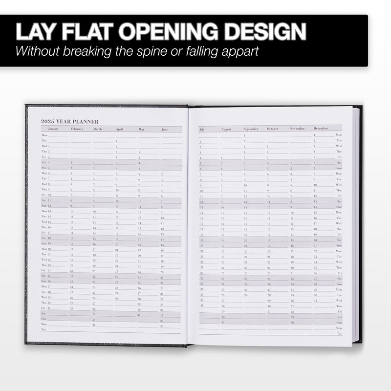 Morgan's Direct 2025 Early Edition A5 Diary Day Per Page