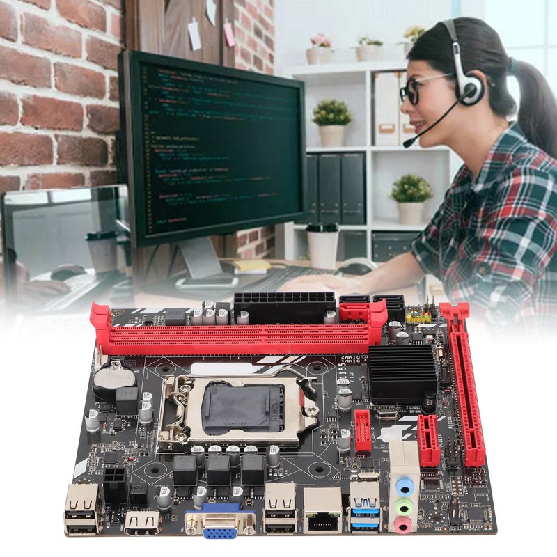 Motherboard LGA 1155 Pin DDR3 VGA Interface HD Multimedia Interface