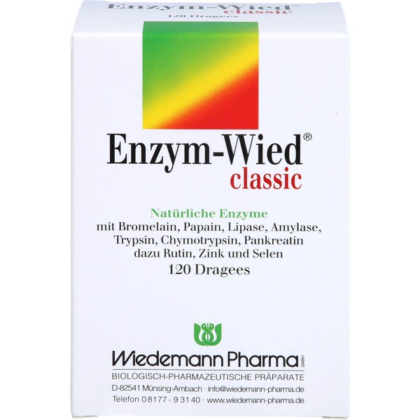 Enzyme Wed Classic Dragees Pack of 120