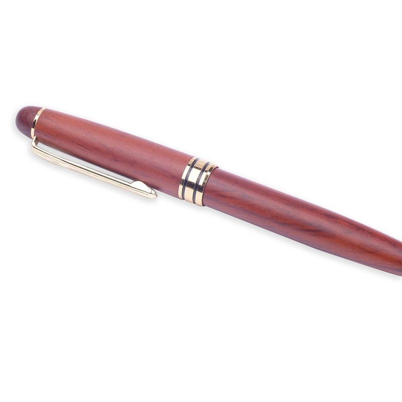 Ragetorc Ballpoint Wood Pen Set Handcrafted Natural Rose Wood with