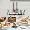 Wagensteiger Dark Gray Silicone Ladle: Heat Resistant with Gentle Head
