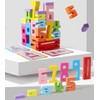 SUYUKU Wooden Number Building Blocks Wooden Number Blocks Toy for