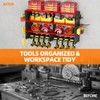 Dollate 4 Layer Power Tool Organizer Wall mount, 180Lbs Load