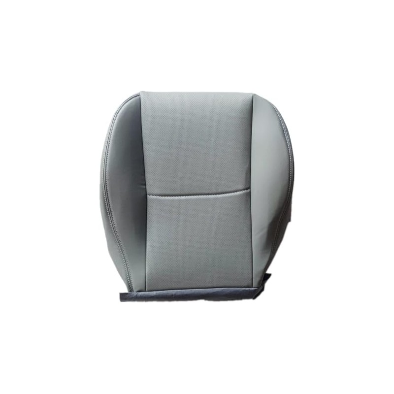 NLQR Front Driver Bottom Replacement Perforated Seat Cover Gray Microfiber